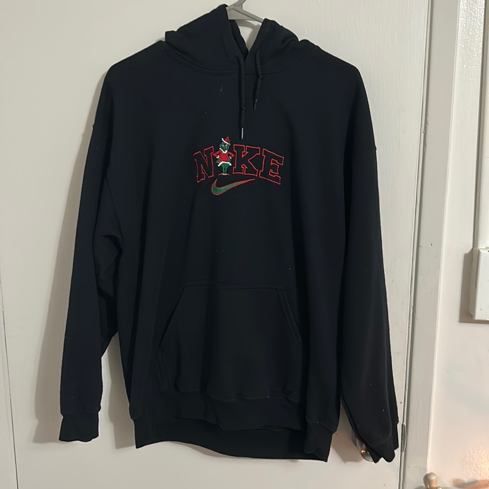 Embroided Nike Grinch Hoodie